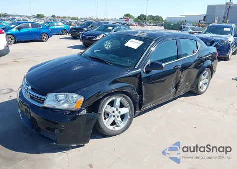 2013 Dodge Avenger Se z USA, uszkodzony, nr VIN 1C3CDZAB9DN594462